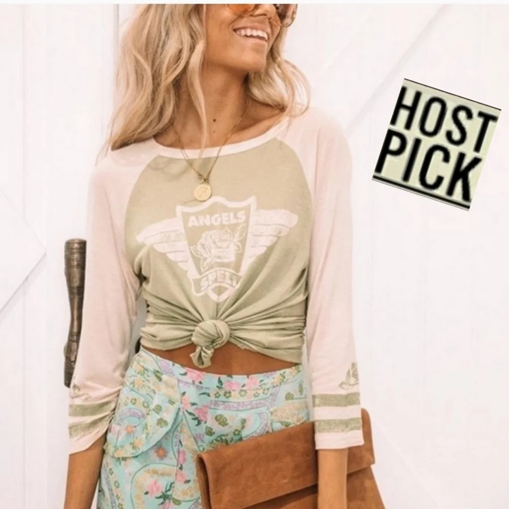 SPELL Angels Raglan - Picture 6 of 6